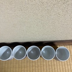 ほぼ未使用　湯呑み5個の画像