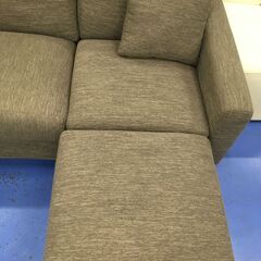 ★リユースのサカイ横浜南店★YM1540  三人掛けソファ ブラウン W190×D87×H77 クリーニング済みの画像