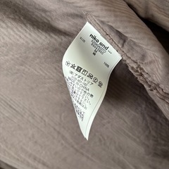 niko and... コーデュロイ長袖シャツ 新品未使用の画像