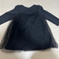 子供服　ブラックフォーマル80cmの画像
