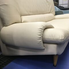 ★リユースのサカイ横浜南店★YM1541  2人掛けソファ ベージュ W180×D90×H95 クリーニング済みの画像