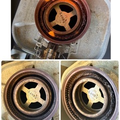 National ナショナル ストーブ 石油火鉢 OC-2 木目 石油ストーブ コンロの画像