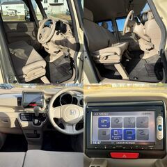 平成27年式 N-BOX G スマートキー プッシュスタート 両側スライドドア 純正ナビTVの画像