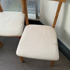 椅子 4セット 木製の画像