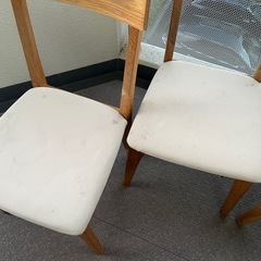 椅子 4セット 木製の画像