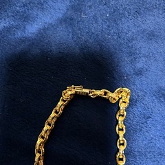 クロムハーツペーパーチェーンスモールクロス22K加工せっとセットの画像