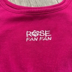 バースデイ　ROSE FAN FANコギャルタンクトップトップス　女の子　子供服の画像