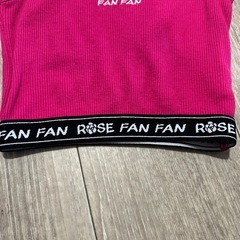 バースデイ　ROSE FAN FANコギャルタンクトップトップス　女の子　子供服の画像
