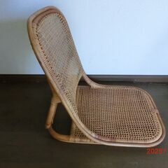 籐座椅子の画像