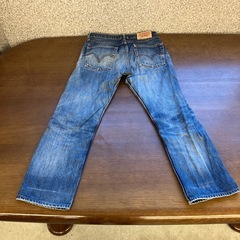 M2510-283 Levi's ジーンズ 505 31インチ ダメージ有り　  の画像