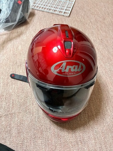 アライ　ヘルメット　VECTOR X  赤