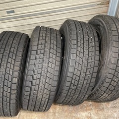 8から9部山！ダンロップウインターマックス！【225/65R17】スタッドレス　アルミダンロップAIRNOVAの画像