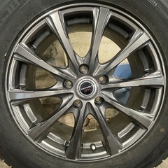 8から9部山！ダンロップウインターマックス！【225/65R17】スタッドレス　アルミダンロップAIRNOVAの画像