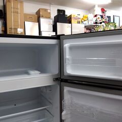 アイリスオーヤマ 2ドア 冷蔵庫 87L 2025年製 PRC-B092D-B 80Lクラス 単身・一人暮らし 小さめ 家電 キッチン家電 札幌市 中央区 南12条の画像