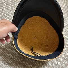 レースのついた可愛い帽子の画像