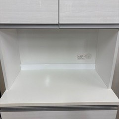 ジモティー特別価格🉐 N1142★レンジボード★カップボード★食器棚★幅800mmの画像