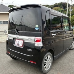 ダイハツ タントカスタム 車検 ナビ ETC キーフリー パワースライドの画像