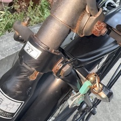 直接引取のみ シナネン 275ANDFAT シティサイクル 27.5型 自転車の画像