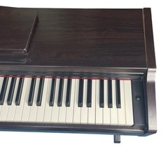 ●【動作確認済み】YAMAHA YDP-131 88鍵 ヤマハ 電子ピアノ ピアノ 楽器 デジタル 出音通電動作確認済み ブラウンの画像