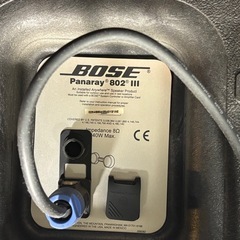 BOSE Panaray 802 Series III スピーカー2台！　高音質の画像