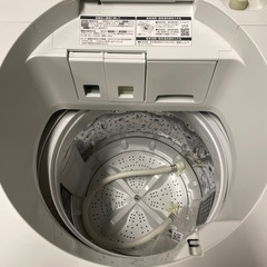 東○#417 2025年製 全自動電気洗濯機 TWY-60B1-W アイリスオーヤマ IRIS OHYAMA 縦型洗濯機 洗濯機 6.0kg の画像