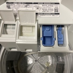 東○#417 2025年製 全自動電気洗濯機 TWY-60B1-W アイリスオーヤマ IRIS OHYAMA 縦型洗濯機 洗濯機 6.0kg の画像