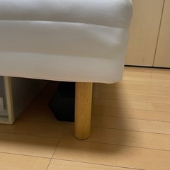 無印良品脚付まっとれすマットレスの画像