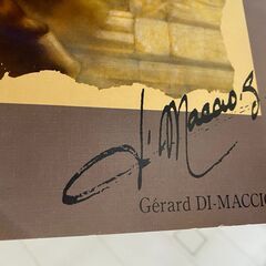 ジェラール・ディマシオ｜Gerard Di - Maccio｜リトグラフ｜壁際｜裸像の画像