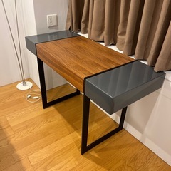 【美品】パソコンデスク ウッドデスク 作業机 勉強机の画像