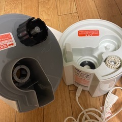 アロマ超音波式加湿器　ミスト　ホワイトの画像