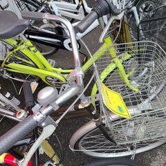 J1643【リユースのサカイ柏店】 シティサイクル　pierrette　ピエレット　ブラウン　26インチ　ダイナモライト　クリーニング、簡易メンテナンス済み　★店頭にて試乗可★  中古自転車 　流山市 中古自転車 松戸市 中古自転車 我孫子市 中古自転車 船橋市 中古自転車 守谷市 中古自転車 取手市 中古自転車の画像