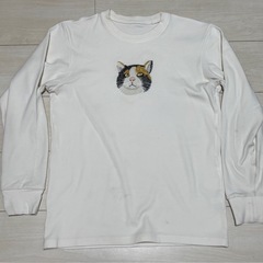 レディース猫刺繍　部屋着の画像