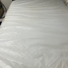 【無料】ニトリ Nすりーぷ sleepダブルベッドふれフレーム＆マットレスセットの画像