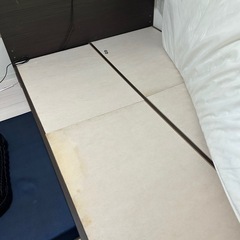 【無料】ニトリ Nすりーぷ sleepダブルベッドふれフレーム＆マットレスセットの画像