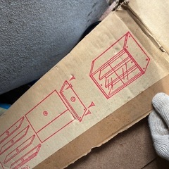木製チェストの画像