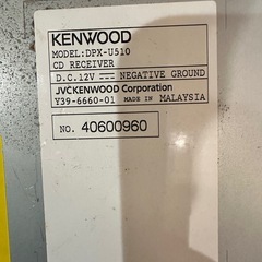 KENWOODカーオーディオ　NBOXなどにの画像