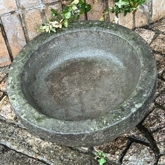 臼（つくばい）の画像