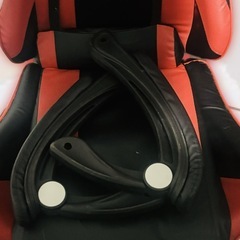 伸長式　ダイニングテーブル&ゲーミングチェアセットの画像