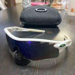 サングラス　OAKLEY(オークリー)RADER LOCK PATH　ホワイト／ミラーレンズの画像