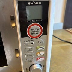 SHARP 電子レンジの画像