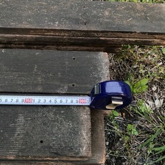 差し上げます！ウッドデッキ材(レッドシェダー？)廃材の画像