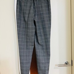 ZARA パンツ チェック柄の画像
