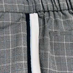 ZARA パンツ チェック柄の画像