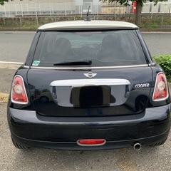 MINI  クーパー　車検：令和8年7月　ブラック/ホワイトルーフ走行距離72,000KMの画像