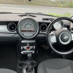 MINI  クーパー　車検：令和8年7月　ブラック/ホワイトルーフ走行距離72,000KMの画像