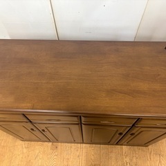 早い者勝ち!! ★ 取りに来られ方限定!!★食器棚★幅1190mm★の画像