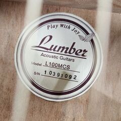 Lumber ランバー ミニアコースティックギター L100MCS 本体のみ アコギ 島村楽器 弦楽器 札幌 北20条店の画像