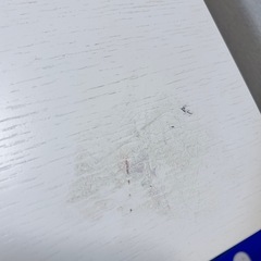 ニトリ　テーブル　イス2個セットの画像