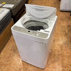 【愛品館 市原店】SHARP　2022年製　5.5Kg洗濯機　ES-GE5FJ-W　【愛市I4S034240-007】の画像