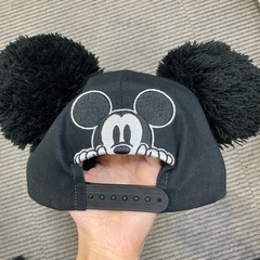 美品　ミッキーマウス　ボンボン　キャップ　cap ディズニーランドの画像